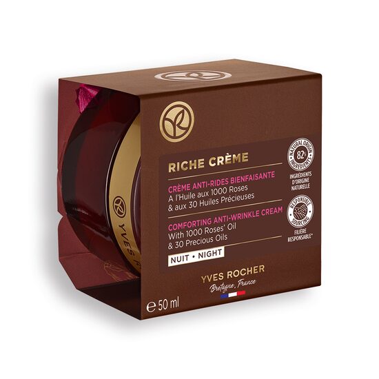Yves Rocher Riche Creme Comforting Anti-Wrinkle Cream Night 50ml - view 2