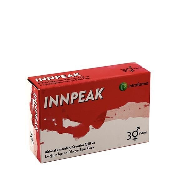 Intra Farma Innpeak Herbal Extracts & CoQ10 Supplement 30 Tablets