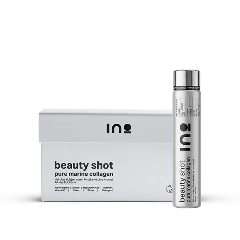 Ino Beauty Shot Pure Marine Collagen Orange & Lime 14 Count