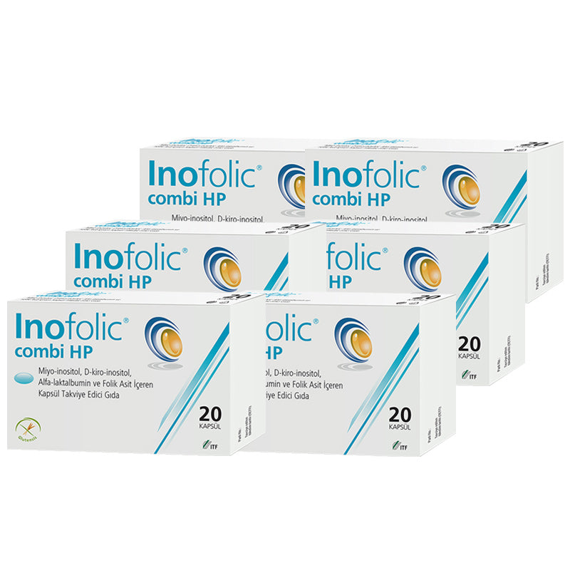 ITF Ilac Inofolic Combi HP Inositol and Folic Acid 120 Capsules