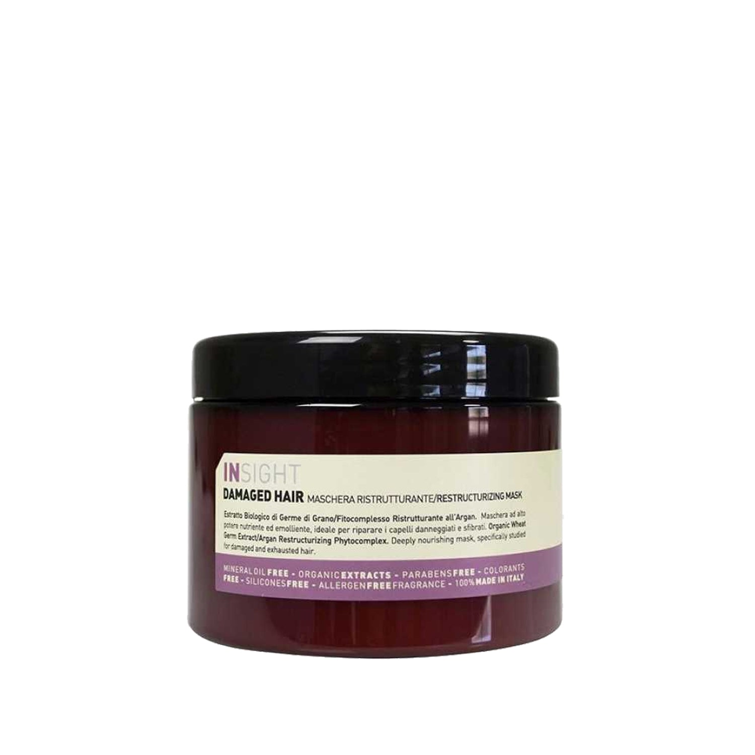 Insight Restructurizing Hair Mask 500ml - Damaged Hair Treatment | Nourishing Care - Image #1