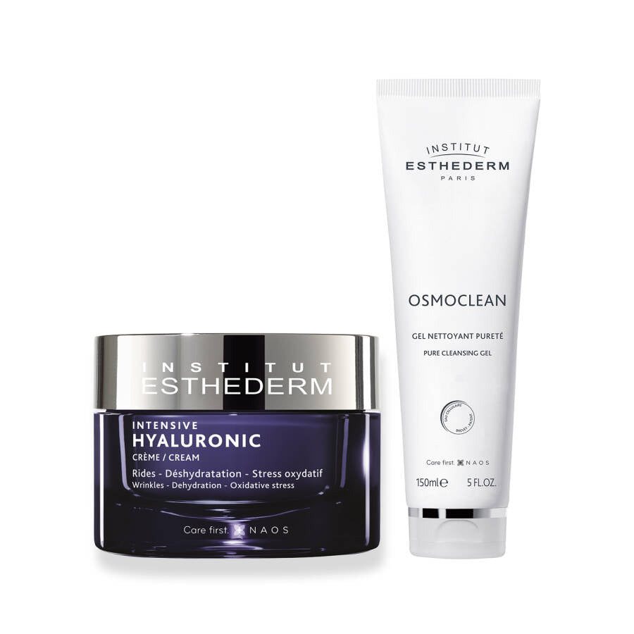 Institut Esthederm Intensive Hyaluronic Cream & Cleansing Gel Set