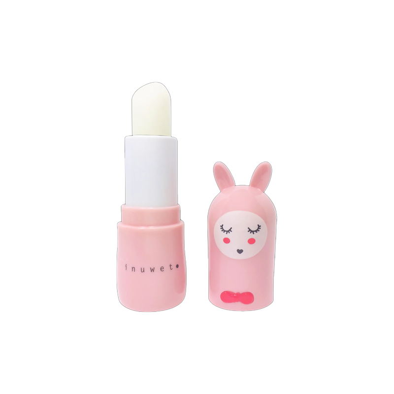 Inuwet Bunny Lip Balm Strawberry Pink Moisturizer 4.3g