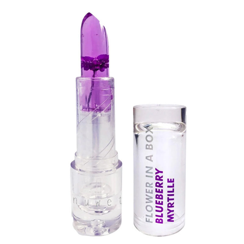 Inuwet Blueberry Flower Lip Balm with pH Color Change 3g