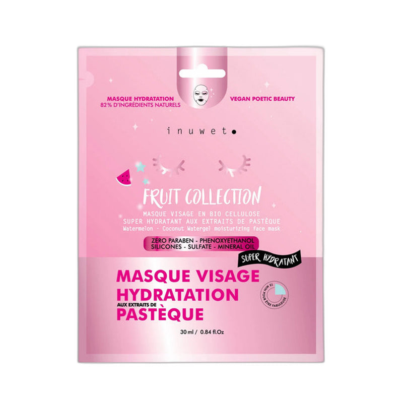 Inuwet Watermelon Hydrating Face Mask for Glowing Skin 30 ml