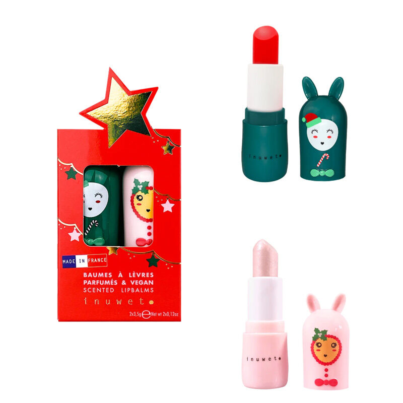 Inuwet Star Lip Balm Duo Set Mango & Cotton Candy 2 x 3.5g