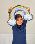 Plus Plus - 500 Piece Rainbow Puzzle for Kids - Educational Toy for Creative Play and Problem-Solving Skills - Toy