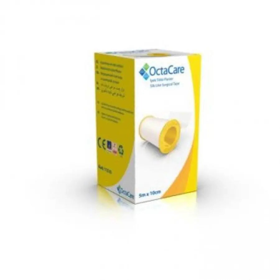 Octamed Octacare Silk Adhesive Tape for Secure Bandaging 10cm x 5m