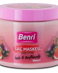 Benri Fig & Olive Oil Nourishing Hair Mask for Dry Hair 500 ml