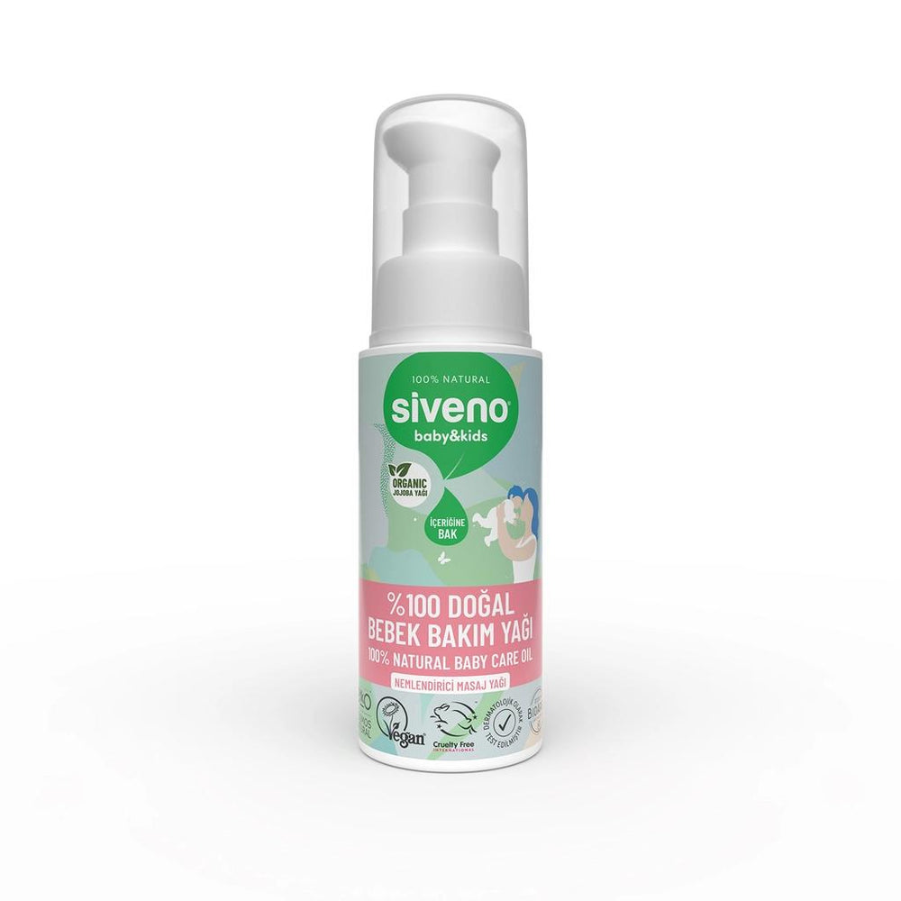 Siveno 100% Natural Baby Care Oil for Soft Skin 50 ml