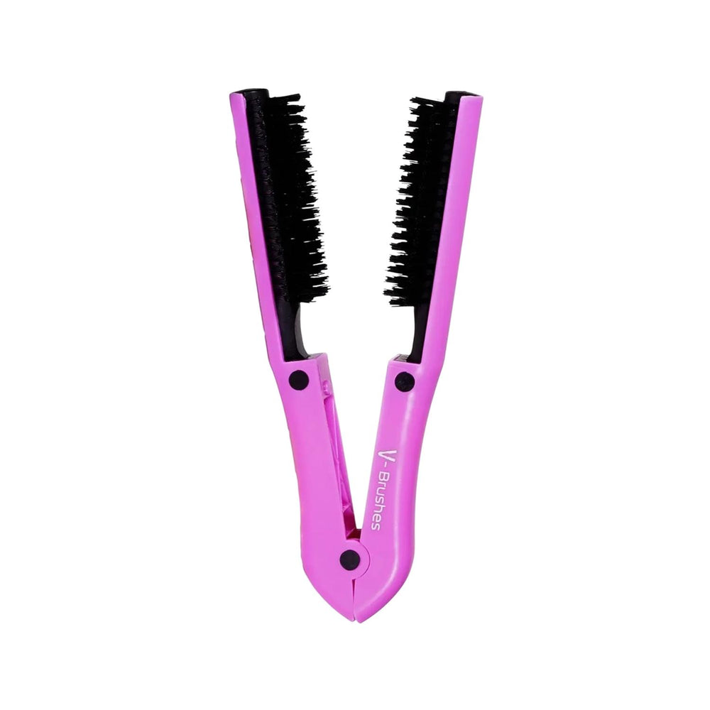 V Brushes Double Sided Professional V-Style Blow Dry Brush Purple