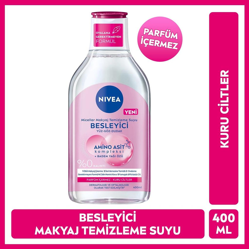 Nivea Micellar Nourishing Makeup Remover Water 400 ml