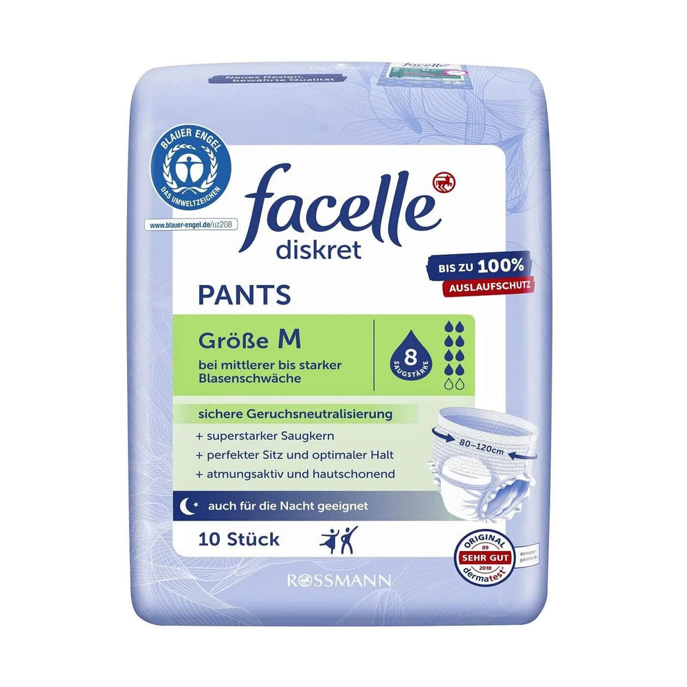 Facelle Diskret Medium Incontinence Underwear 10-Pack