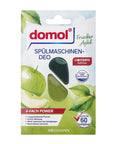 Domol Green Apple Dishwasher Deodorizer 60 Washes 4 ml