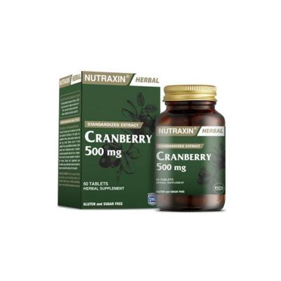 Nutraxin Cranberry Supplement 500mg - Urinary Tract Health Support for Women & Men - 60 Tablets, Vegan-Friendly & Allergen-Free - image 3