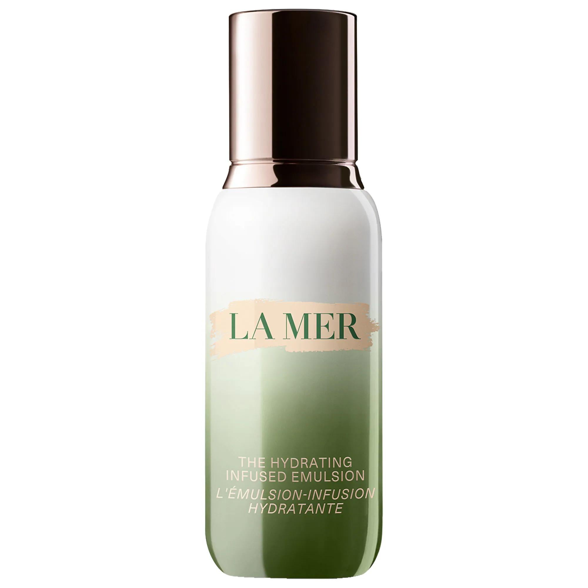 La Mer The Hydrating Infused Emulsion - Ultra-Lightweight Moisturizer for Dry Skin with Antioxidant Properties La Mer Hydrating Emulsion: Ultra-Lightweight Moisturizer hydrating facial emulsion, moisturizer for dry skin, antioxidant skincare, lightweight moisturizer, skincare for sensitive skin, La Mer, facial moisturizer, dry skin solution, dullness treatment, uneven texture correction, non-greasy moisturizer, clinically tested skincare