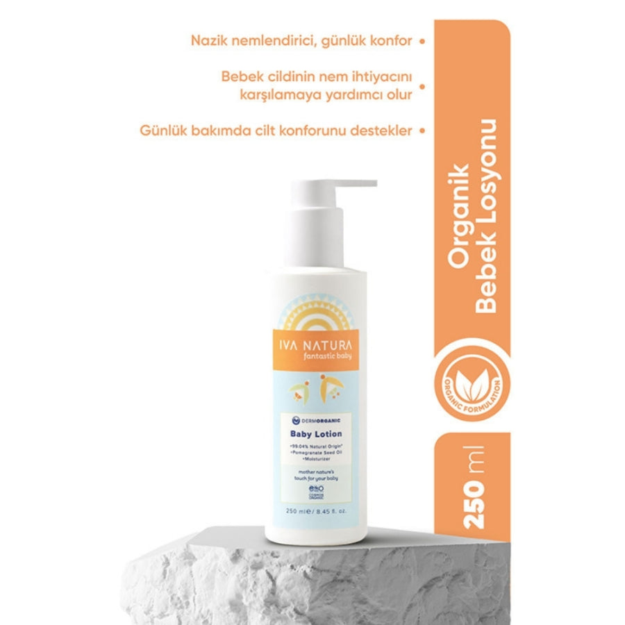 Iva Natura Baby Lotion Moisturizing Gentle Care 250 ml
