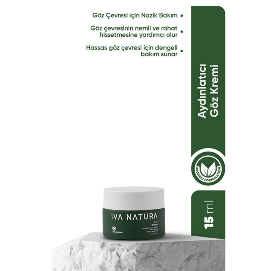 Iva Natura White Mushroom Eye Cream for Brightening 15 ml