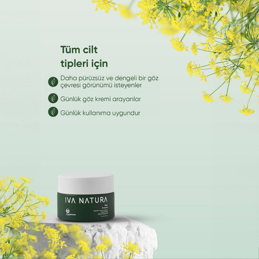 Iva Natura White Mushroom Eye Cream for Brightening 15 ml