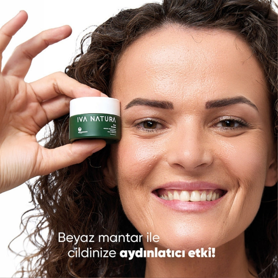 Iva Natura White Mushroom Eye Cream for Brightening 15 ml