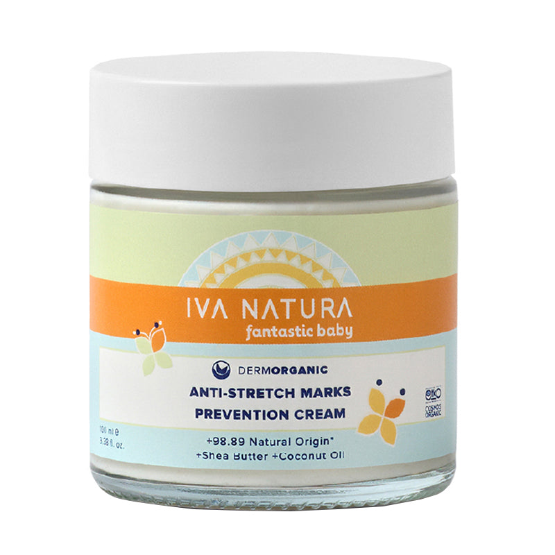Iva Natura Stretch Mark Care Cream for Skin Elasticity 100 ml