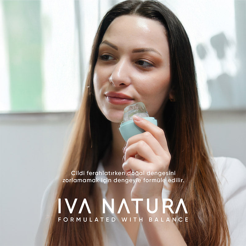 Iva Natura Green Face Shot Set Balancing Toner and Tools 125ml