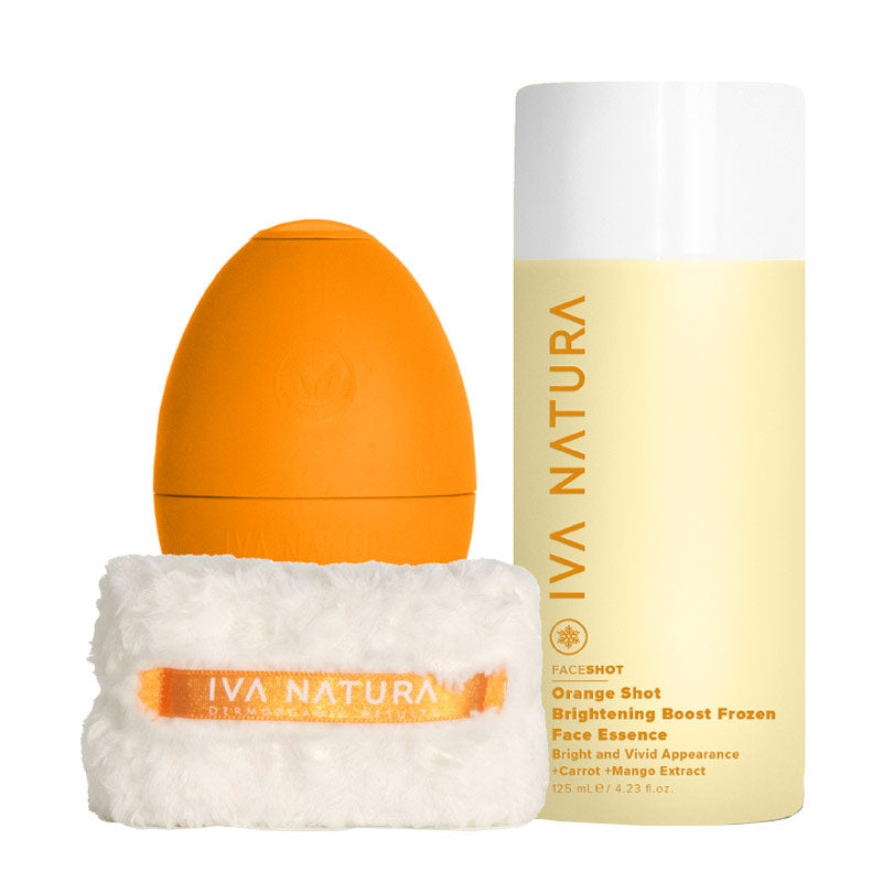 Iva Natura Orange Face Shot Brightening Skincare Set 125ml