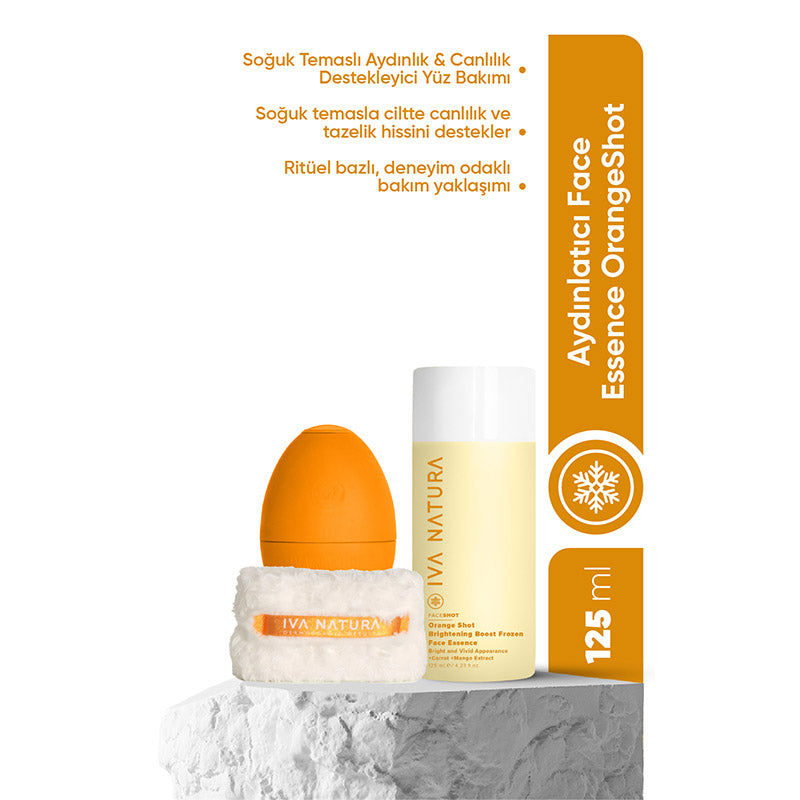 Iva Natura Orange Face Shot Brightening Skincare Set 125ml