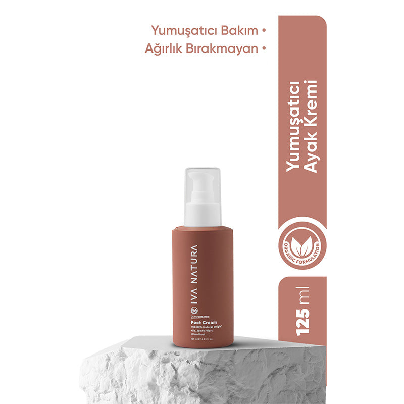 Iva Natura Organic Foot Care Cream with Shea Butter 125 ml