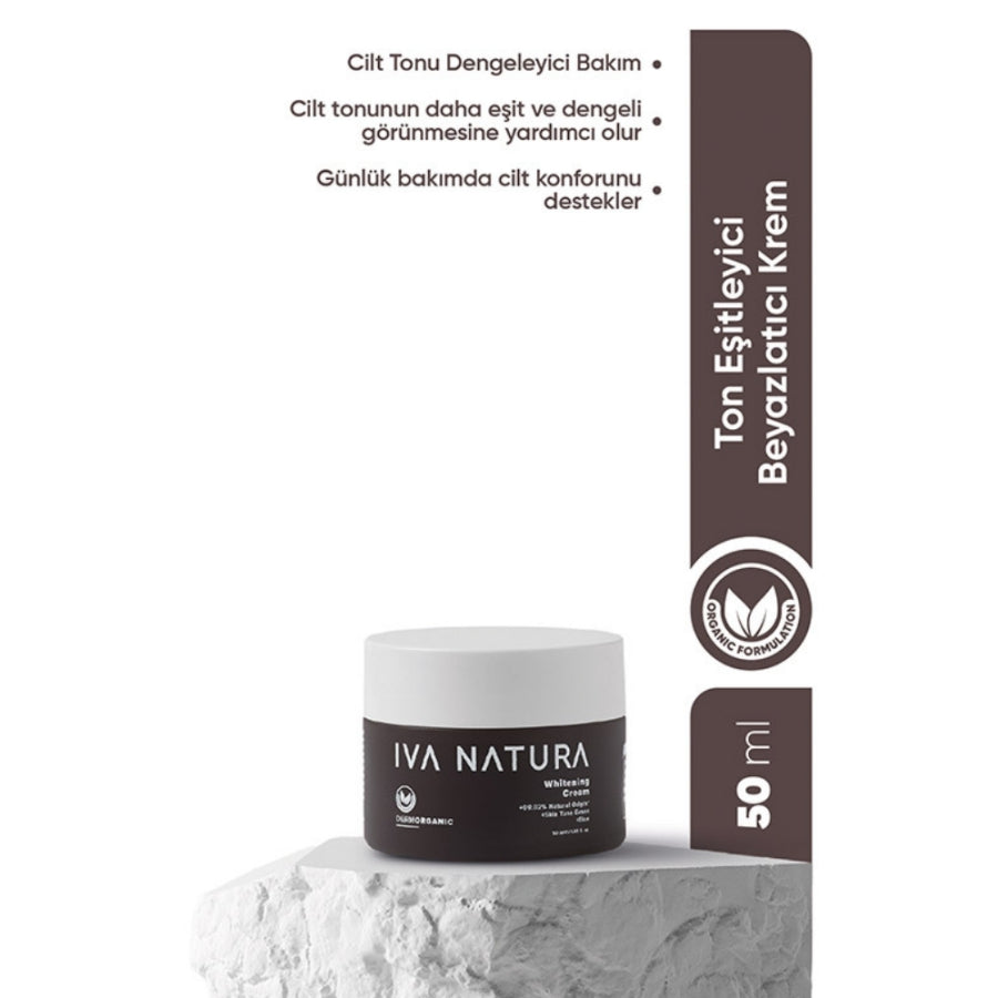 Iva Natura Rice Extract Brightening Cream for Radiant Skin 50 ml