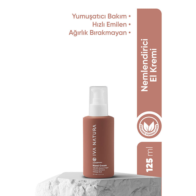 Iva Natura Organic Hand Cream with Shea &amp; Argan 125 ml