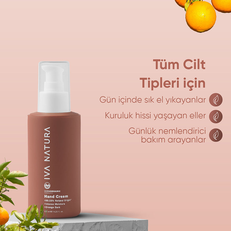 Iva Natura Organic Hand Cream with Shea &amp; Argan 125 ml