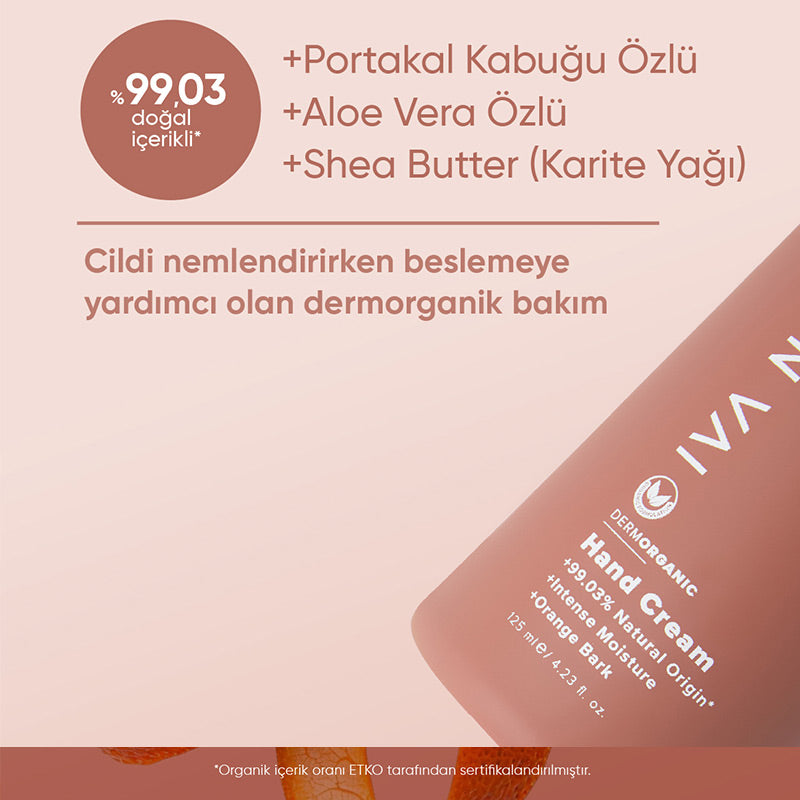 Iva Natura Organic Hand Cream with Shea &amp; Argan 125 ml