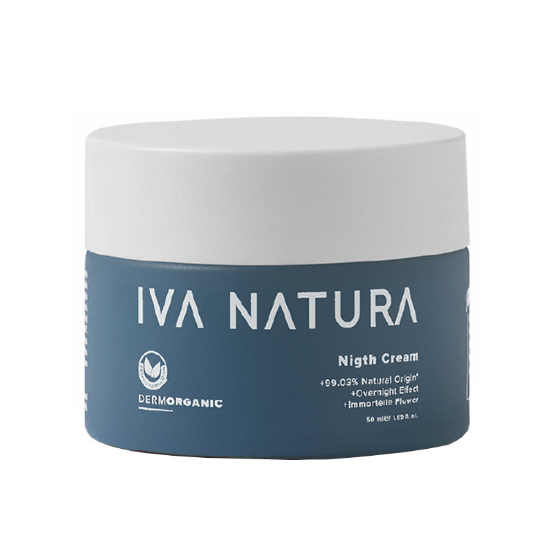 Iva Natura Organic Night Cream with Helichrysum and Lemongrass 50 ml