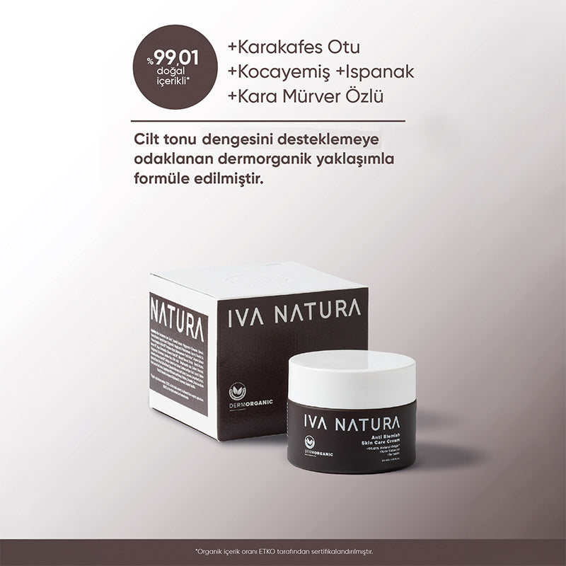 Iva Natura Organic Brightening Cream for Even Tone 50 ml