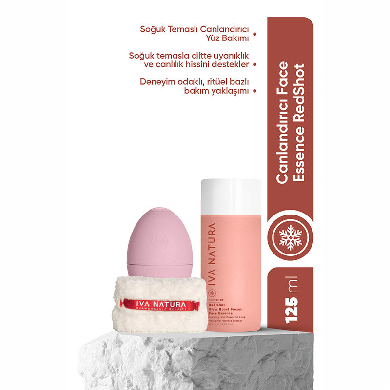 Iva Natura Red Face Shot Soothing Skincare Set (125ml)