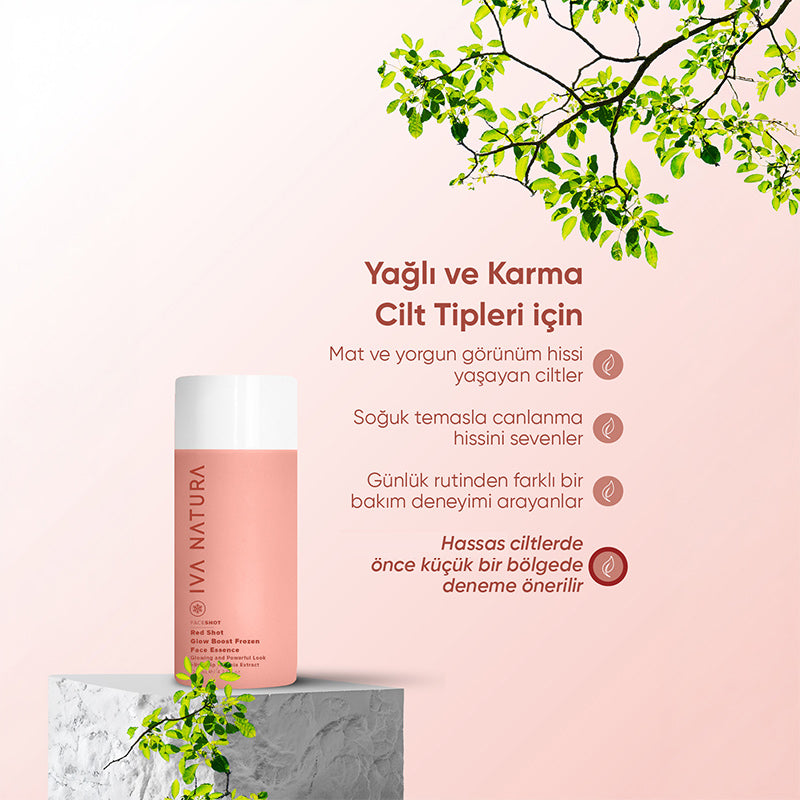 Iva Natura Red Shot Soothing Toner for Sensitive Skin 125 ml