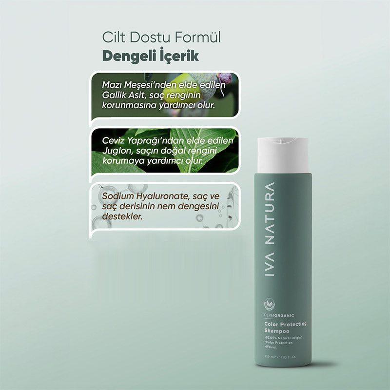 Iva Natura Color Protect Shampoo for Vibrant Hair 350 ml