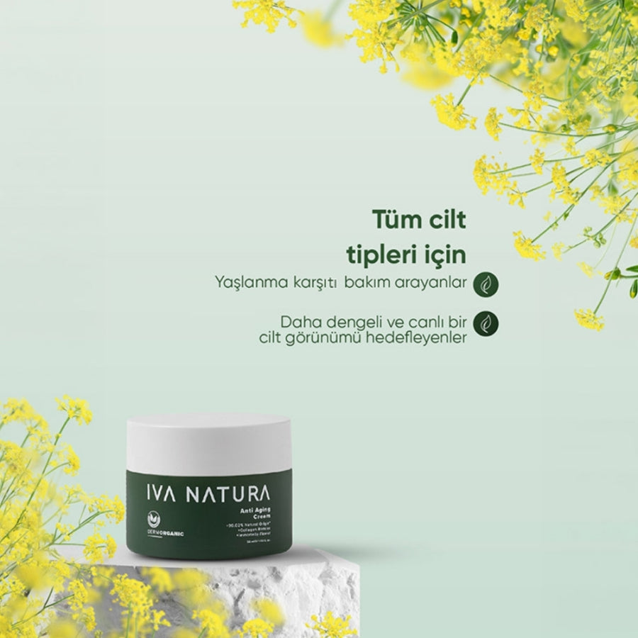 Iva Natura Anti Aging Cream Firming Face Moisturizer 50 ml