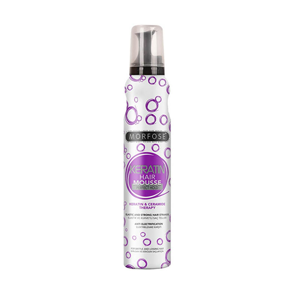 Morfose Keratin Hair Mousse - 6.76 fl oz - Strong Hold, Volumizing & Shine - view 2