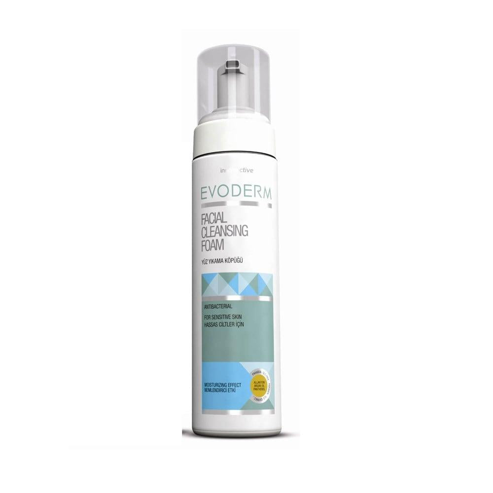 Evoderm Facial Cleansing Foam for Sensitive Skin - Gentle, Moisturizing Face Wash - 200ml Evoderm Gentle Facial Cleansing Foam facial cleansing foam, sensitive skin care, moisturizing face wash, Evoderm facial cleanser, gentle skincare products, skincare for sensitive skin, gentle face wash, moisturizing cleanser, facial care routine, sensitive skin solutions, Evoderm skincare