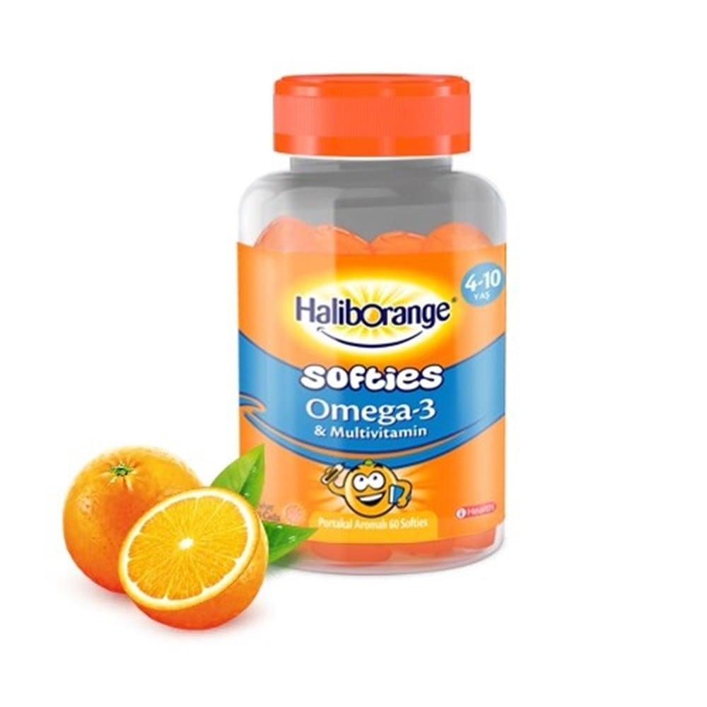 Haliborange Softies Omega-3 &amp; Multivitamin Chews 60 Count