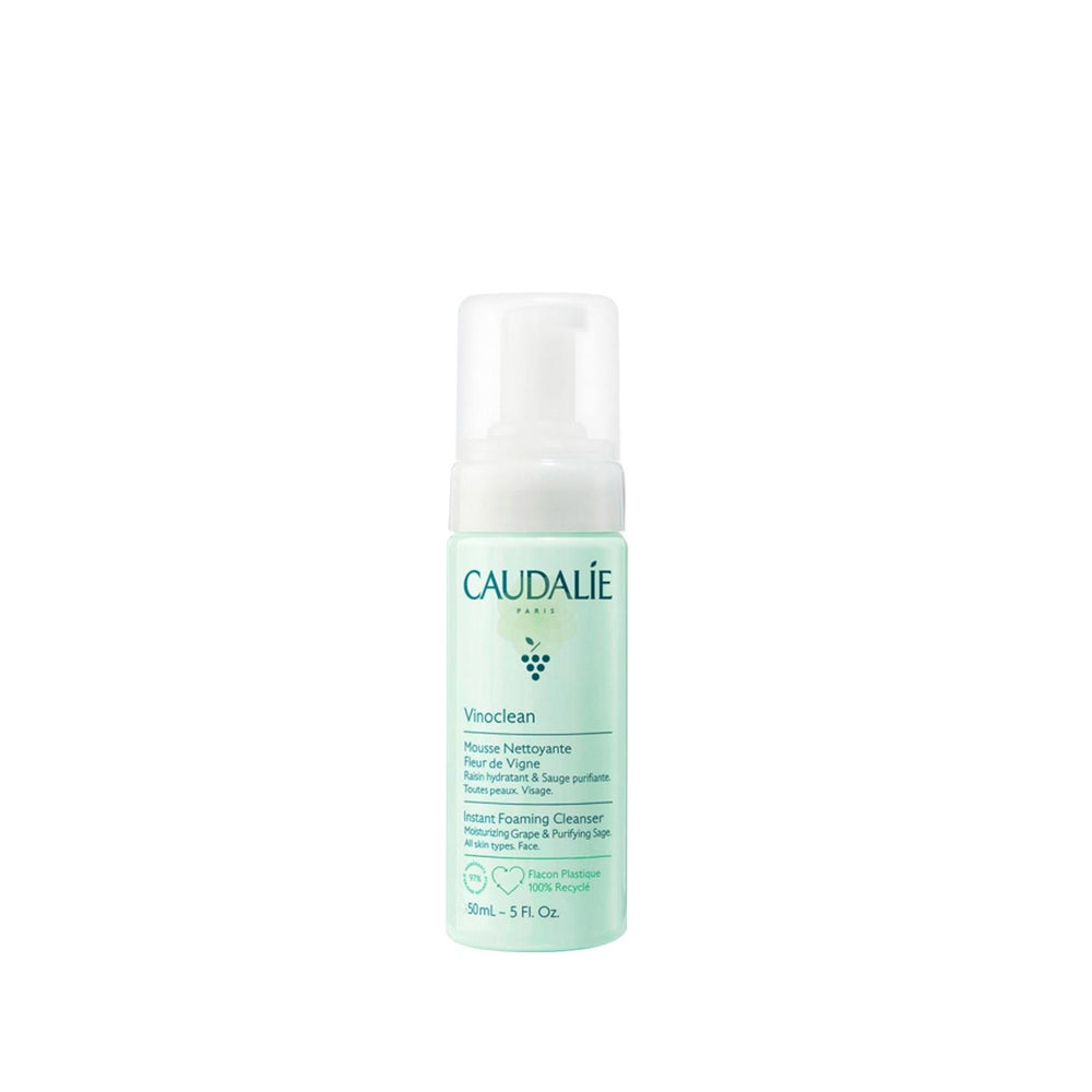 Caudalie Vinoclean Face Cleansing Foam - Gentle Skincare for Travel, 1.69 fl oz Caudalie Vinoclean Face Cleansing Foam - Gentle & Natural Skincare Caudalie Vinoclean, Face cleansing foam, Skincare products, Natural cosmetics, Travel size skincare, Gentle skincare, Portable skincare, Vinotherapy, Grape-based skincare, Cosmetic products, Beauty and personal care, Facial cleansing products