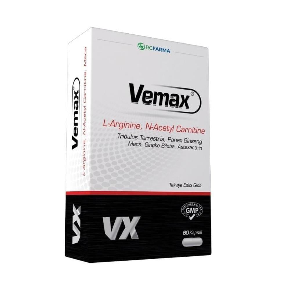 Vemax Dietary Supplement - Herbal Extract Blend for Energy and Vitality Support, Halal Certified, 60 Capsules Vemax Dietary Supplement - Energy & Vitality Support Dietary Supplement, Herbal Extract Blend, Vitamins and Minerals Supplement, Energy and Vitality Support, Halal Certified Supplement, Natural Health Products, Wellness Supplements, Men's Health, Women's Health, Nutritional Support, Antioxidant Supplement