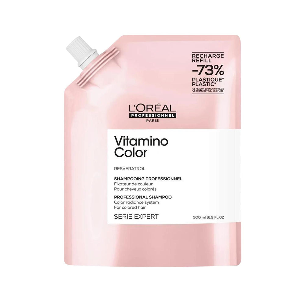 L'Oreal Professionnel Paris Serie Expert Vitamino Color - Color Protecting Shampoo for Vibrant Hair, 500ml Refill L'Oreal Paris Vitamino Color Shampoo - Protect & Nourish color protecting shampoo, L'Oreal Professionnel Paris, Serie Expert Vitamino Color, color-treated hair care, professional hair shampoo, hair care, color vibrancy, nourishing shampoo, gentle hair care, eco-friendly refill, professional-grade hair products