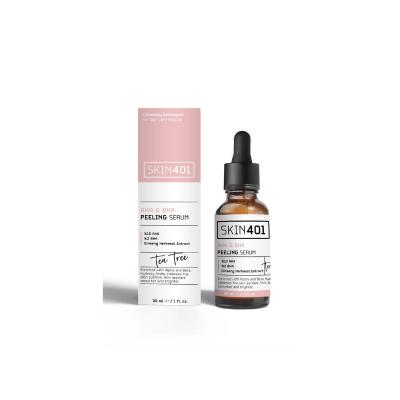 Skin401 AHA BHA Peeling Serum 30ml - Chemical Exfoliant for Skin Renewal, Vegan & Cruelty-Free Skin401 AHA BHA Peeling Serum - Vegan & Cruelty-Free AHA BHA peeling serum, chemical exfoliant, vegan skincare, cruelty-free skincare, acne treatment serum, skin renewal serum, exfoliating serum, skin tone improvement, vegan cosmetics, cruelty-free cosmetics, skincare routine, night routine, glycolic acid, lactic acid, salicylic acid, tea tree extract