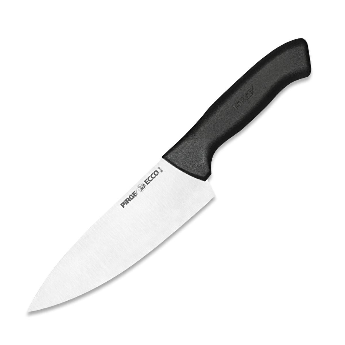 Pirge Ecco Chef&#39;s Knife 16 cm - High-Carbon Stainless Steel, Ergonomic Handle Pirge Ecco Chef&#39;s Knife - High-Carbon Stainless Steel Chef&#39;s Knife, High-Carbon Stainless Steel Knife, Ergonomic Knife Handle, Sharp Knife, Culinary Knife, Kitchen Knife, Cooking Essentials, Chef&#39;s Tools, Kitchen Utensils, Cooking Knives, Professional Chef&#39;s Knife, Home Cook&#39;s Knife
