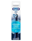 Oral-B iO Ultimate Clean Replacement Brush Heads Black 2-Pack