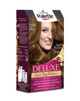 Palette Deluxe 7-554 Golden Caramel Hair Dye: Rich, Long-Lasting Color & Shine - At Home Permanent Hair Color Palette Deluxe Golden Caramel Hair Dye: Long Lasting Color & Shine hair dye, hair color, permanent hair dye, Palette Deluxe hair dye, golden caramel hair dye, long lasting hair color, hair color with shine, at home hair color, hair coloring, hair treatment, golden hair, caramel hair, radiant hair, shiny hair, nourishing hair dye, vibrant hair color, beauty, personal care, women's hair, color treatme