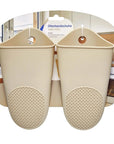 Ideenwelt Silicone Oven Mitt Beige Heat Resistant